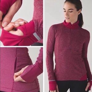 Lululemon runderful 1/2 zip pullover top